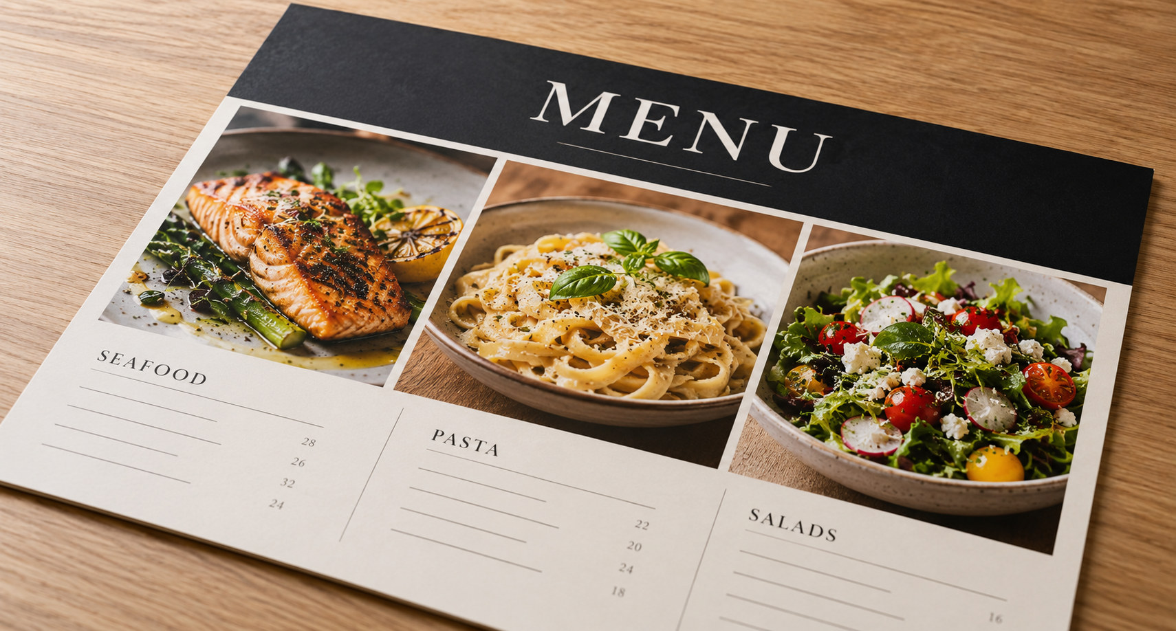 Menus & Restaurants